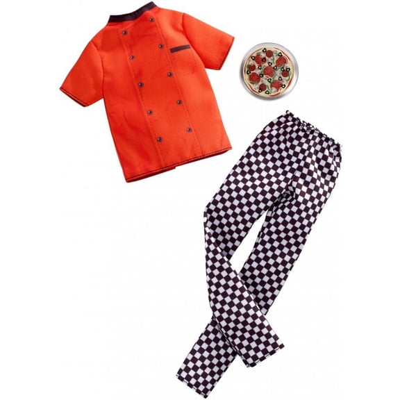 Barbie Ken Career Pizza Chef Fashion & Accessory Pack