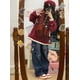 thumbnail image 1 of Pantalones Y2k bordados de Hello Kitty para niña de Sanrio, pantalones vaqueros para estudiantes, pantalones cargo, ropa de calle para mujer, pantalones deportivos de estilo coreano para mujer, 1 of 3