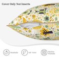 thumbnail image 3 of KLL Animal Tree Decorative Throw Pillow Covers Velvet Soft for Couch Sofa Bedroom Living Room Outdoor (No pillow core)- 16"x16", 3 of 5