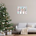 thumbnail image 3 of Stupell Industries Pastel Nutcracker Trio Holiday Painting White Framed Art Print Wall Art, 30 x 24, 3 of 9
