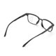 thumbnail image 3 of Gafas de lectura anti-rayos azules Gafas de lectura unisex con montura grande vintage Gafas con lentes transparentes+100 negro, 3 of 8