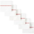 thumbnail image 2 of Town & Country Living Clorox Chiffon de Vaisselle Lot de 6, Blanc/rouge, 12"x12 Pouces, 2 of 5