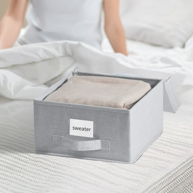 Fridja Clearance Sale Bed Sheet Storage Box Clothing Four-piece Storage Box Home Bedroom Wardrobe