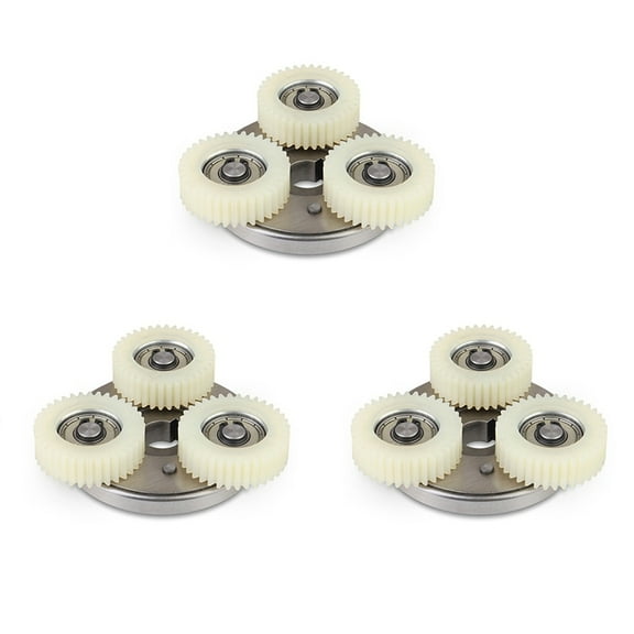 3X 36T Planetary Gear with Clutch for Motor Electric Bike E-Bike Nylon Gear Ebike Parts
