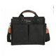 thumbnail image 1 of Bolso de Hombro Malubero de Cuero Sintético negro, 1 of 3