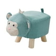 thumbnail image 3 of Animal Footstool Footrest Ottoman Wood Multifunctional Cute Cartoon Room Decor Bench for Porch, Living Room, Entryway, Guest Room, Bedroom, 3 of 8