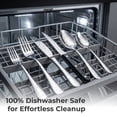 thumbnail image 3 of 24 Piece Silverware Set with Steak Knives, Stainless Steel Flatware Set for 4, Mirror Polished Cutlery, 3 of 8