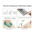 thumbnail image 3 of DAYBETTER LED Strip Light 32.8ft,44 Key Remote Control and 12V Power Supply,Bedroom,Party (2 Rolls of 16.4ft), 3 of 8