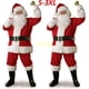 thumbnail image 3 of Fashion Miss Claus Dress Suit Women Christmas Fancy Party Dress Sexy Santa Outfits Hoodie Santa Claus Sweetie Cosplay Costumes, 3 of 4