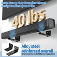 thumbnail image 4 of Soundbar Wall Mount Bracket for Most Sound Bar Mounts Under TV, Hold up to 30 lbs, Depth Adjustable 3.14”-5.2”, Soundbar Shelf, Black, 4 of 7