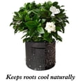 thumbnail image 3 of Jinsinto 3-pack Grow Bags Fabric Smart Pots For Plants With Handles Bundle 7 gallon, 3 of 5