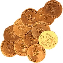 Costumes For All Occasions BB390 Bawdy House Tokens Bag Of 6