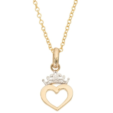 disney princess crown necklace