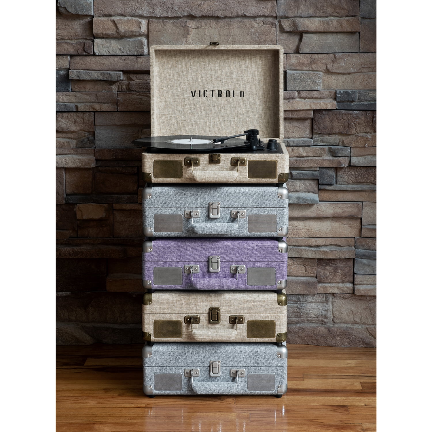 Victrola Journey+ Signature Bluetooth Suitcase Record Player