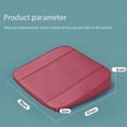 thumbnail image 3 of Car Booster Seat Cushion Heightening Height Boost Mat Breathable Portable Car Seat Pad Fatigue Relief Suitable for Cars, 3 of 5
