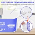 thumbnail image 5 of Moisture Absorber Boxes 6 Pack, 10 Oz Dehumidifier for Closet & Bathroom, Humidity Wardrobe, Bedroom, RV Car, Fragrance-Free Control, Unscented, 5 of 5