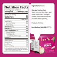 thumbnail image 2 of Freeze-Dried Fruit Peach Chips, 9 Pack Single-Serve Pack, Non GMO, Kosher, No Add Sugar, Gluten free, Vegan, Holiday Gifts, Healthy Snack 0.35 Ounce, 2 of 5