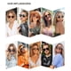 thumbnail image 2 of Gafas de sol SOJOS SJ2175 redondas polarizadas para mujer beige/gris, 2 of 5