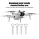 thumbnail image 2 of 4 patas de aterrizaje para drones compatibles con DJI MINI 3 PRO, tren de aterrizaje delantero y trasero, patas de soporte elevadas, accesorios de repuesto para drones., 2 of 8