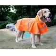 thumbnail image 4 of ZDM Large Dog Raincoat Adjustable Pet Water Proof Clothes Lightweight Rain Jacket Poncho Hoodies with Strip Reflective (XXXL, Yellow), 4 of 6