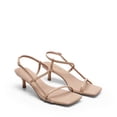 thumbnail image 3 of DREAM PAIRS Women's Low Kitten Heels Square Open Toe Ankle Strap Party Wedding Dressy Sandals Shoes, 3 of 7