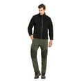 thumbnail image 2 of Jienlioq Mens Pants Clearance Color-Blocking Outdoor Assault Pants Fleece Thickened Soft Shell Ski Pants, 2 of 4