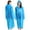 Blue+Blue, variant on Rain Ponchos for Adults Reusable, 2 Pcs Raincoats Emergency for Women Men with Hood and Drawstring