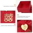 thumbnail image 2 of 4pcs Chinese Wedding Paper Boxes Paper Cases Paper Present Wrapping Materials, 2 of 6