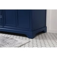 thumbnail image 5 of Elegant Decor Americana 60" Solid Wood and Metal Single Bathroom Vanity in Blue, 5 of 8