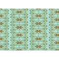 thumbnail image 1 of Ahgly Company Machine Washable Indoor Rectangle Transitional Aquamarine Green Area Rugs, 7' x 9', 1 of 7