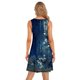 thumbnail image 4 of WILLBEST Vestido Floreado Para Mujer, Vestido Playero Elegante De Verano De Color Liso, Largo Medio, Cuello Redondo, Sin Mangas, 4 of 4