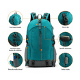 thumbnail image 2 of Mochila Impermeable 50l Para Senderismo Montañismo Aqua, 2 of 3