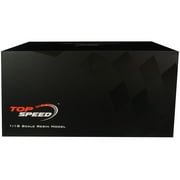 Bugatti Bolide Presentation Version Blue and Black 1/18 Model Car by Top Speed