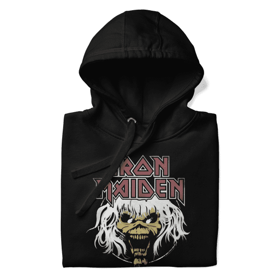 Iron Maiden Beast 1982 World Tour Vintage Hoodie