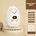 thumbnail image 4 of Mini Calentador De Manos USB, Calentador De Manos Eléctrico Portátil Recargable Con Pantalla Digital Con Forma De Animal De Peluche, Para Adultos, Niños, Actividades Al Aire, 4 of 7