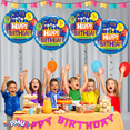 thumbnail image 3 of PMU Happy Birthday Cake and Balloons 18 Inch Mylar-Foil Balloon Pkg/25, 3 of 7