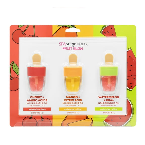 Assorted Lip Oils- Cherry, Mango, Watermelon