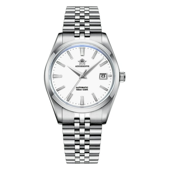 ADDIESDIVE Automatic Watch Japanese NH35A 100m Waterproof, Luxury Watches 316L Stainless Steel for Diving Swimming