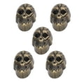 thumbnail image 2 of Ghost Skull Rivet, Single 25x16mm Punk Style 50 Sets Skull Rivets Zinc Alloy Electroplating Process  For Leather Crafts Silver Black,Bronze, 2 of 8