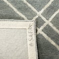 thumbnail image 4 of SAFAVIEH Himalaya Maralyn Geometric Wool Area Rug, Dark Grey/Ivory, 10' x 14', 4 of 8