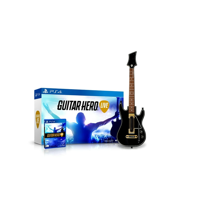 Guitar Hero Live Bundle – New Game System, Rock Band for Sony