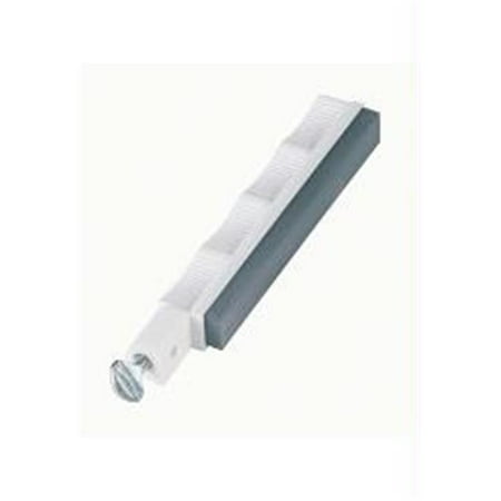 

Natural Black Hard Arkansas Sharpening Hone - White Holder