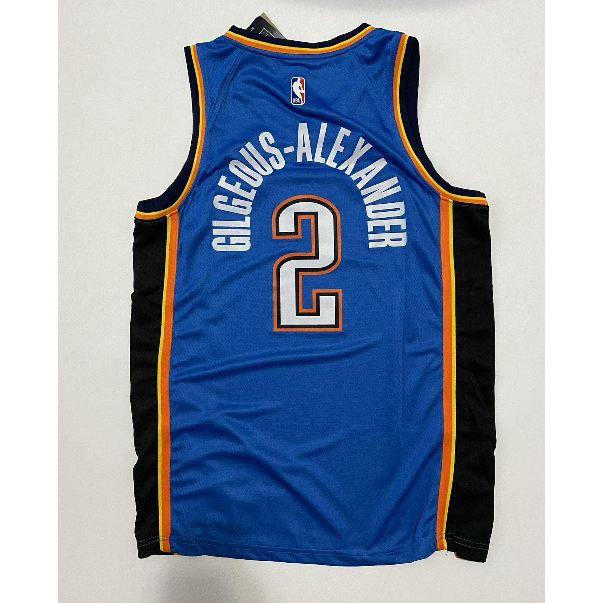 Shai Gilgeous-Alexander SGA OKC Thunder Blue Jersey size S-M-L-XL