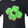 thumbnail image 3 of Inktastic St. Patricks Day Four Leaf Clover Donut with Sprinkles Youth T-Shirt, 3 of 4