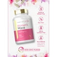 thumbnail image 3 of Maca Root Capsules | 3200mg | 150 Count | For Women | Non-GMO, Gluten Free Supplement | For Her by Carlyle, 3 of 8