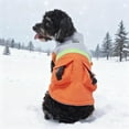 thumbnail image 4 of Dog Winter Coat with Harness Built In Waterproof Dog Jacket with Zipper and Lining Reflective Cold Weather Coat for Small Medium Large Dogs Windproof Snowsuit for Outdoor Use, 4 of 8