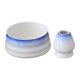 thumbnail image 3 of Cuenco De Cerámica Para Matcha De 2 Piezas Y Soporte Chasen Para Preparación De Matcha Japonés Azul BLESIY batidor de matcha, 3 of 8
