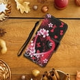 thumbnail image 6 of Dteck for iPhone 15 Case Wallet with Card Holder, Cute Pattern Folio Flip PU Leather Wallet Case for Women Men, Love, 6 of 6