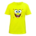 thumbnail image 1 of Playera Bob Esponja para Hombre, de Algodón Manga Corta Diseño Cara Amarilla Talla G, 1 of 3