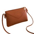 thumbnail image 2 of Eoperou Women Fashion Solid Color Leaf Zipper Shoulder Bag Crossbody Handbag Phone Pouch, 2 of 8